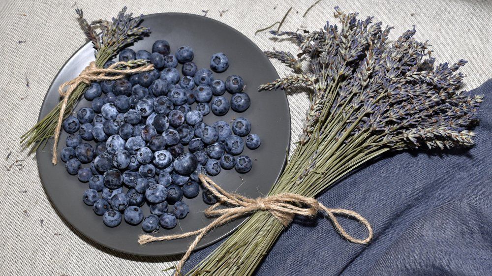 Черника с лавандой...