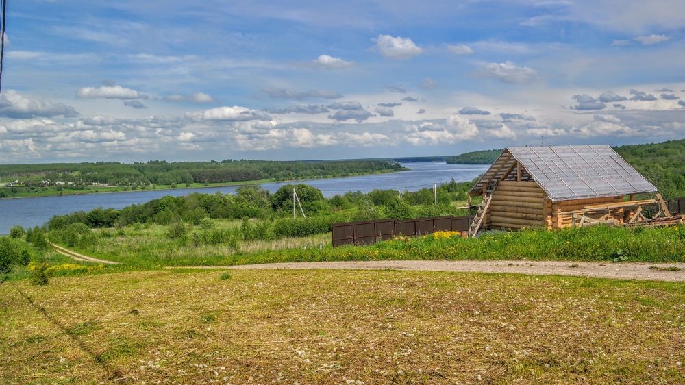 Волжский пейзаж