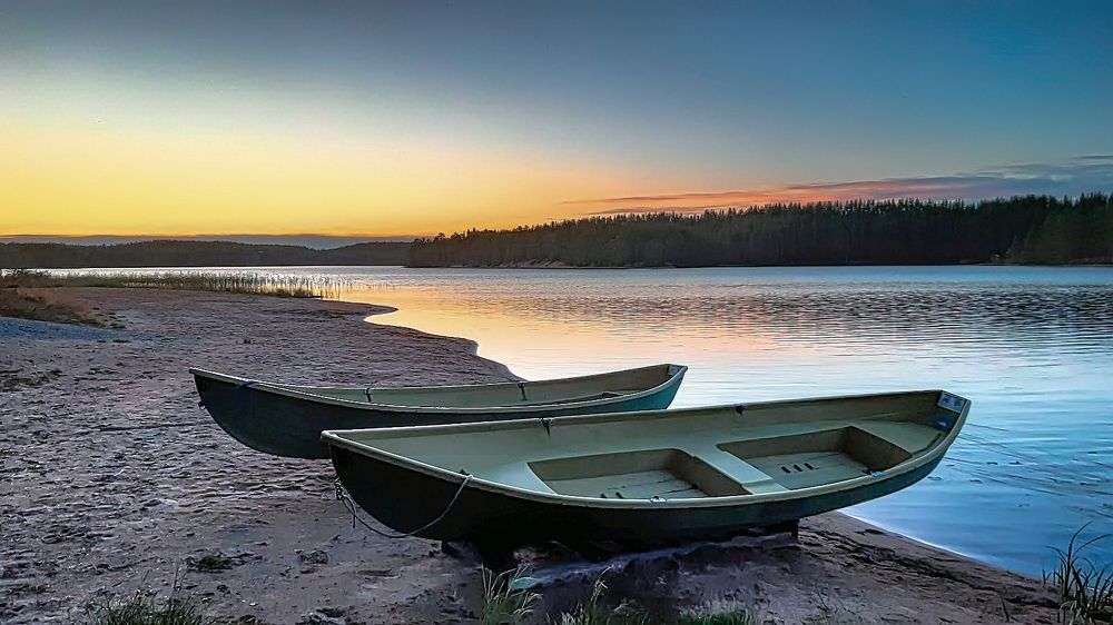 Summernight in Lapland