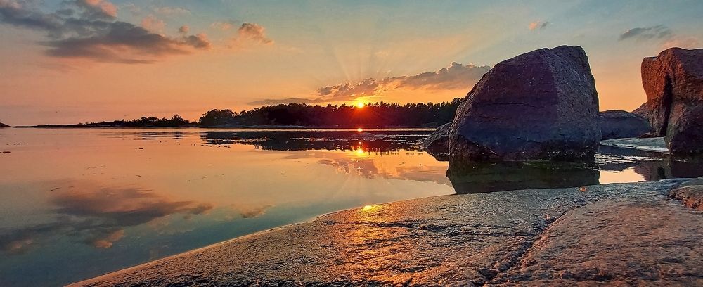 the colors of the evening