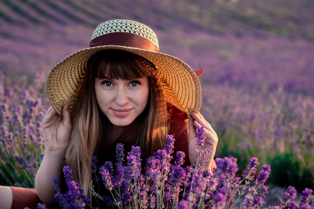 В лаванде...