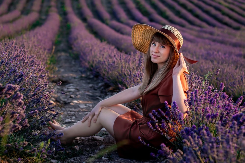 В лаванде...