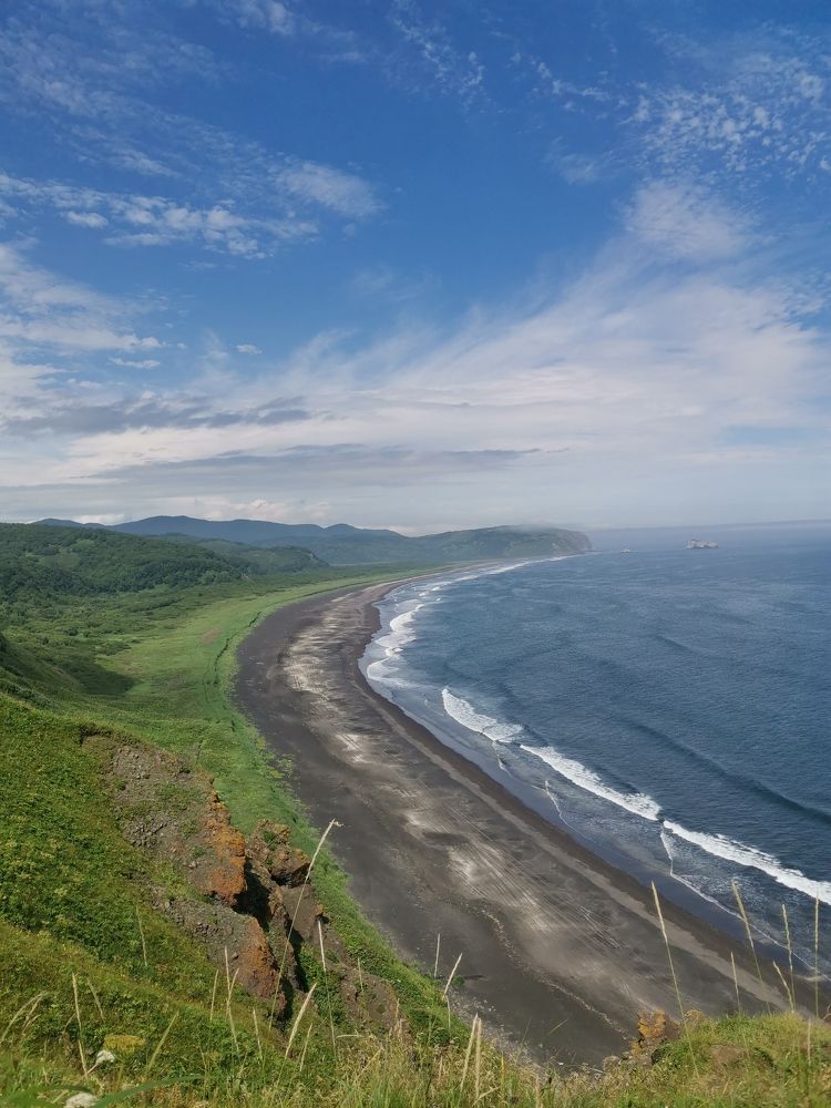 Cape Vertical. Pacific Ocean
