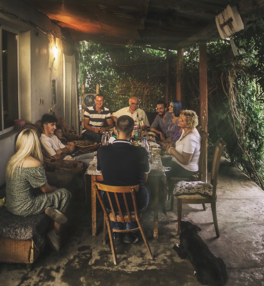 Dinner In Armenian Village