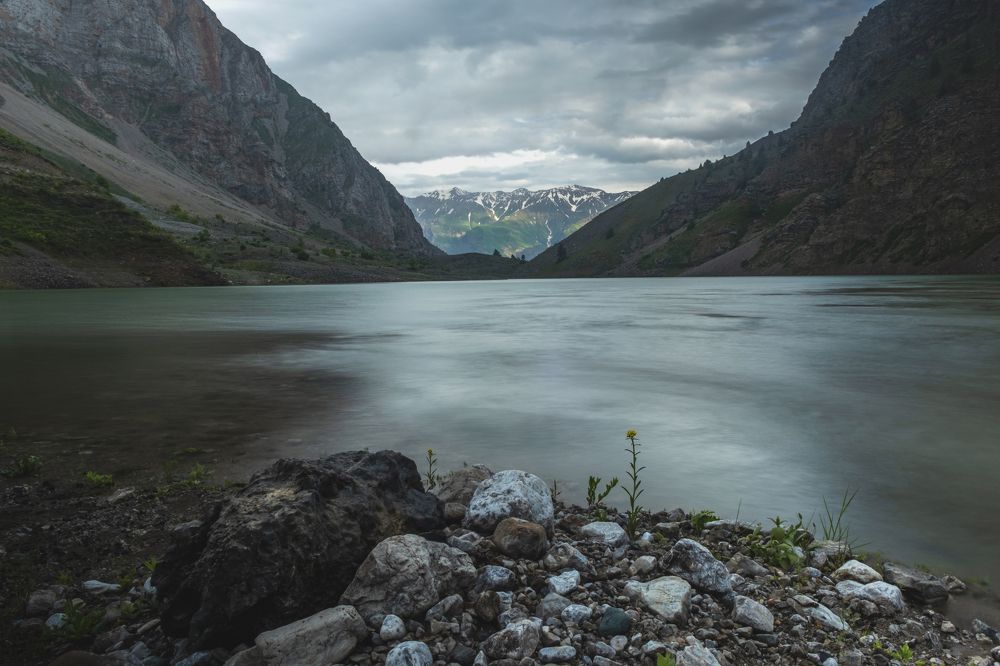 Озеро Бадак на рассвете
