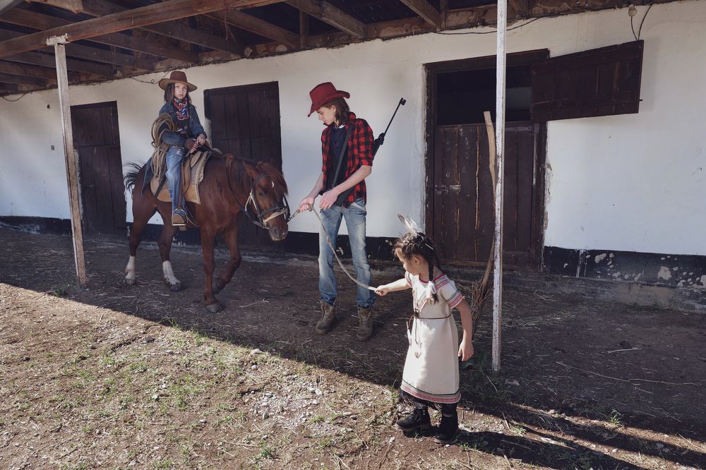 Утро на ранчо