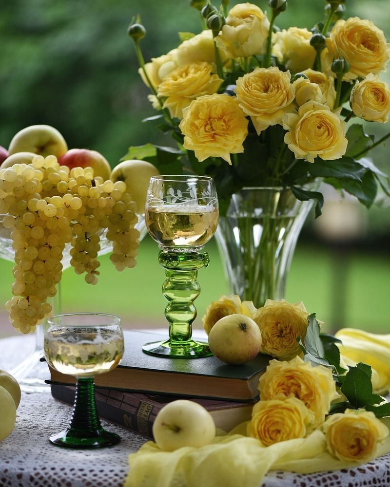 Жёлтые розы