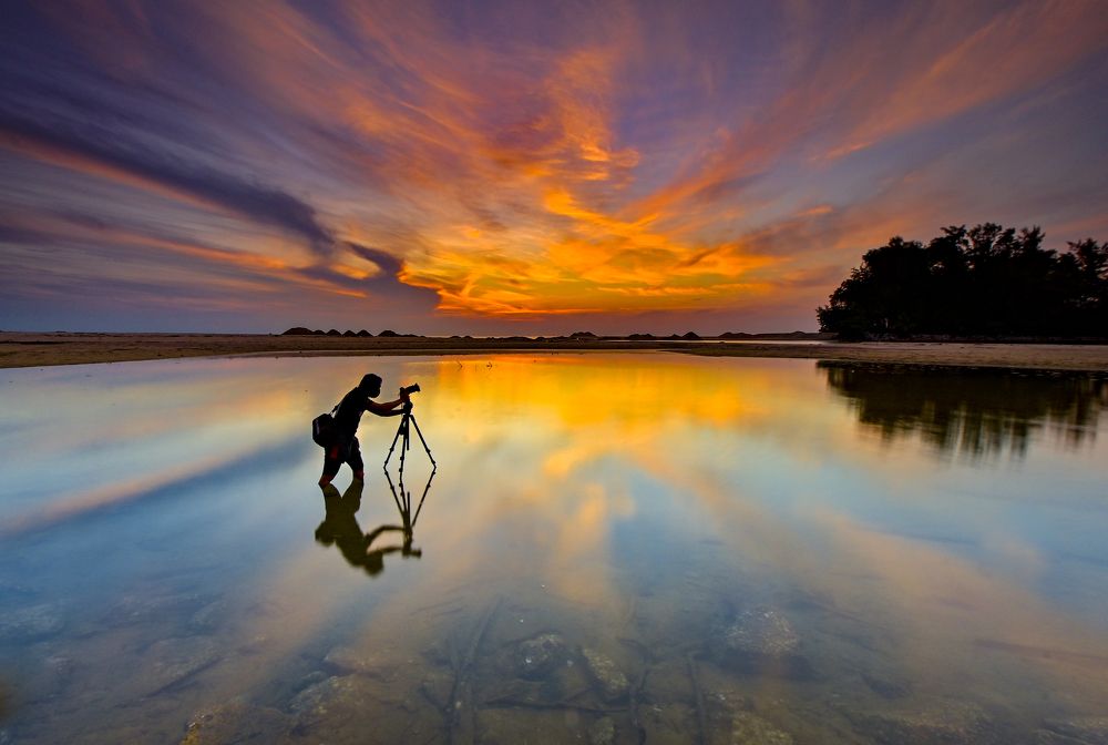 daily activities sunrise landscape