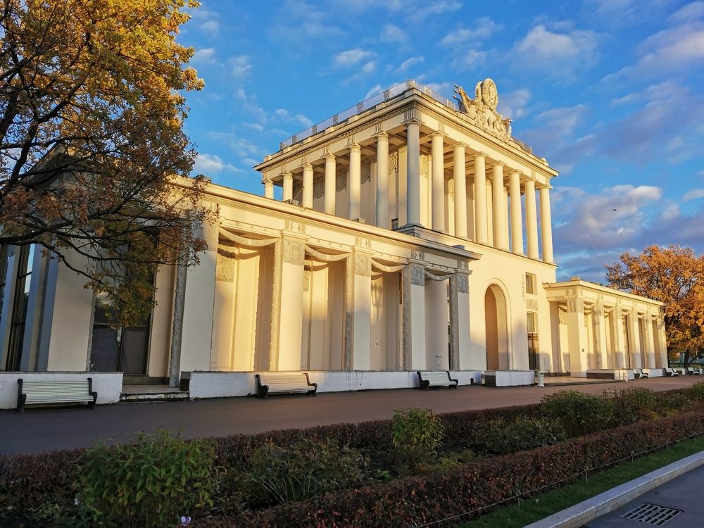 Шедевр архитектуры на ВВЦ (ВДНХ)