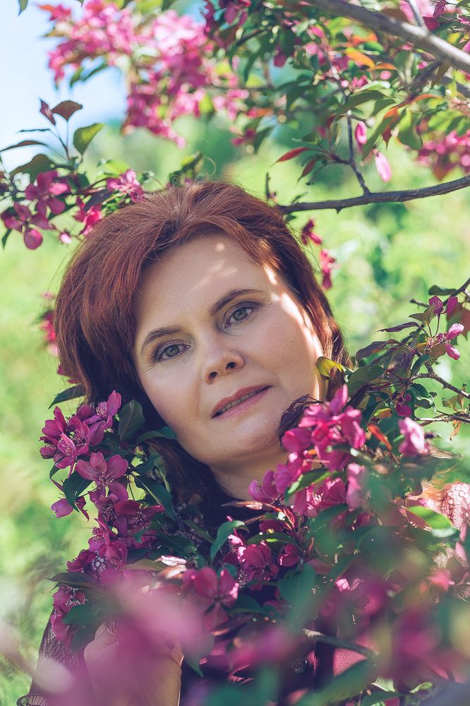 образ в весеннем цветении