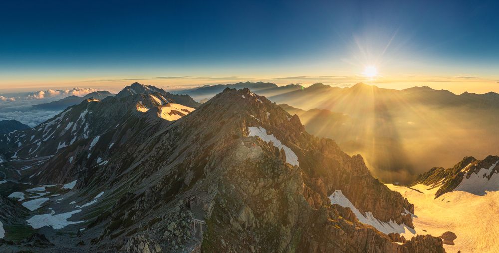 tateyama mountain range