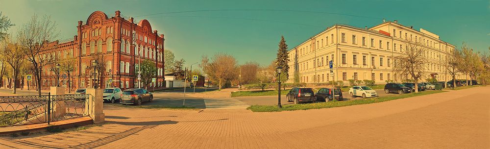 Солнечный день в Костроме.