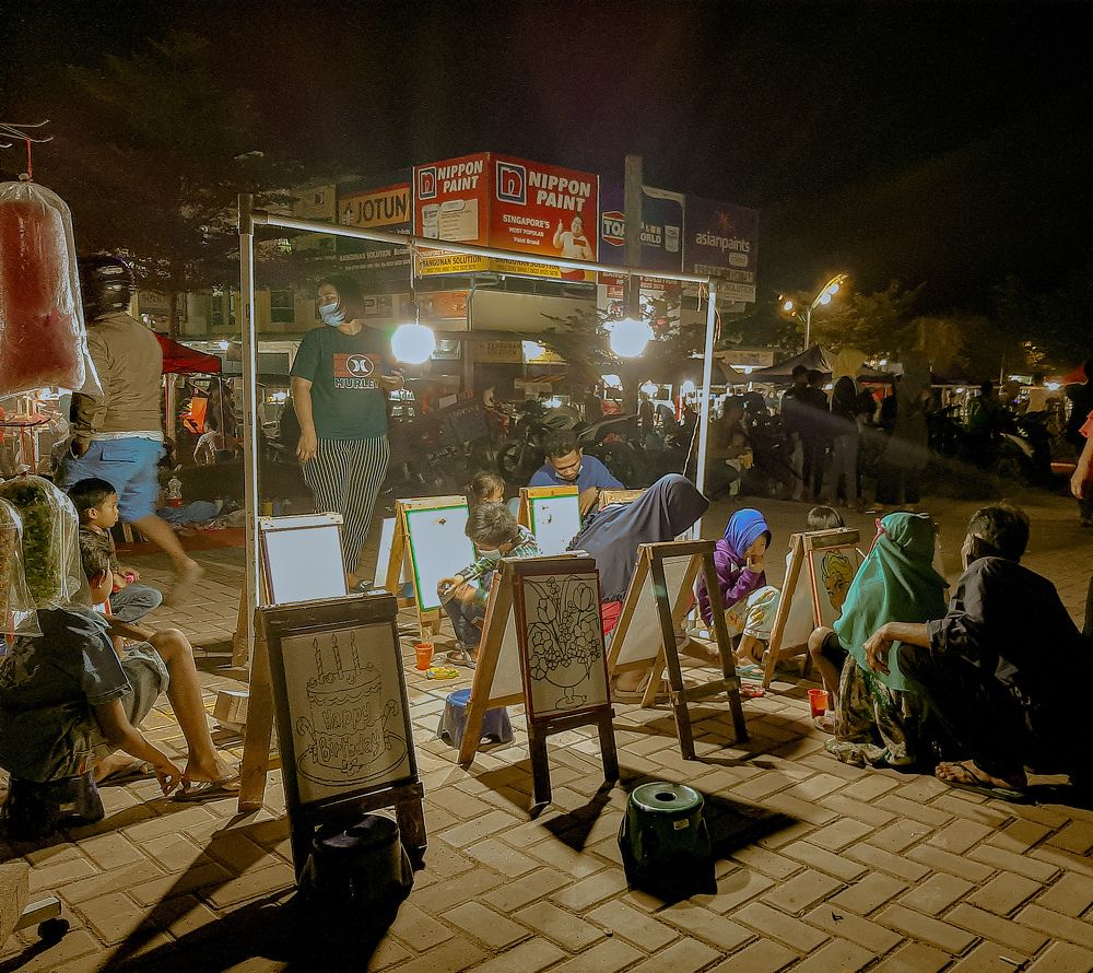 night activities in the park