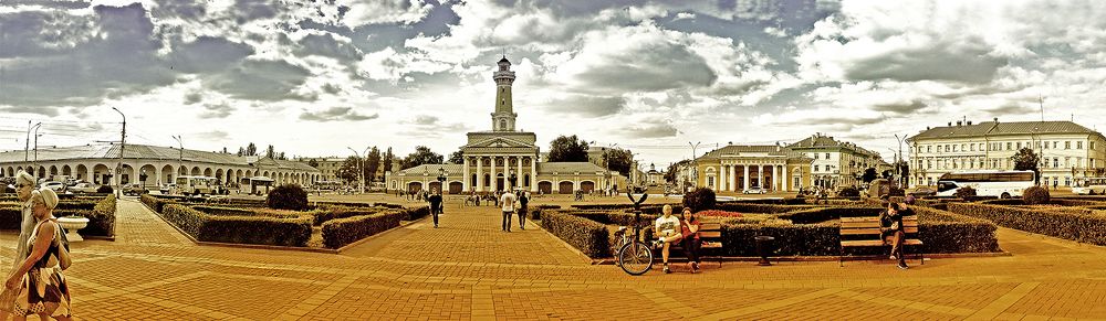 Уездный город Кострома.