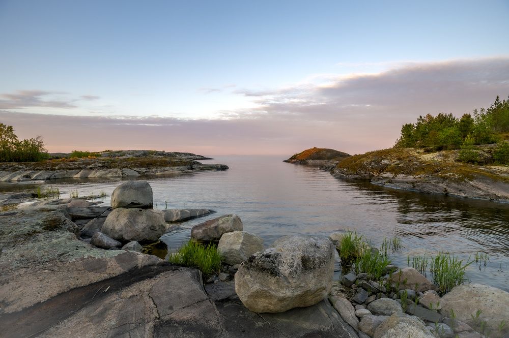 Белые ночи на Ладоге.