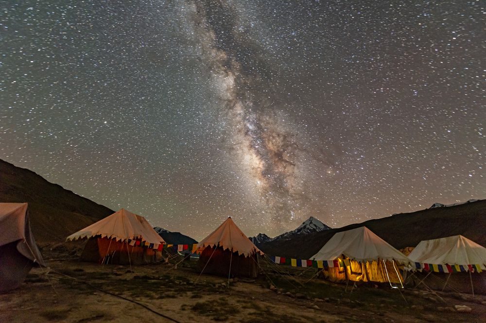 Milkyway in Himalayas