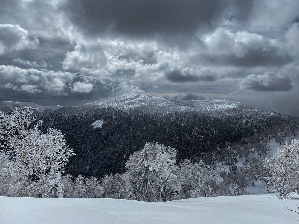 Хмурый пик Чехова. Сахалин/Gloomy peak of Chekhov. Sakhalin