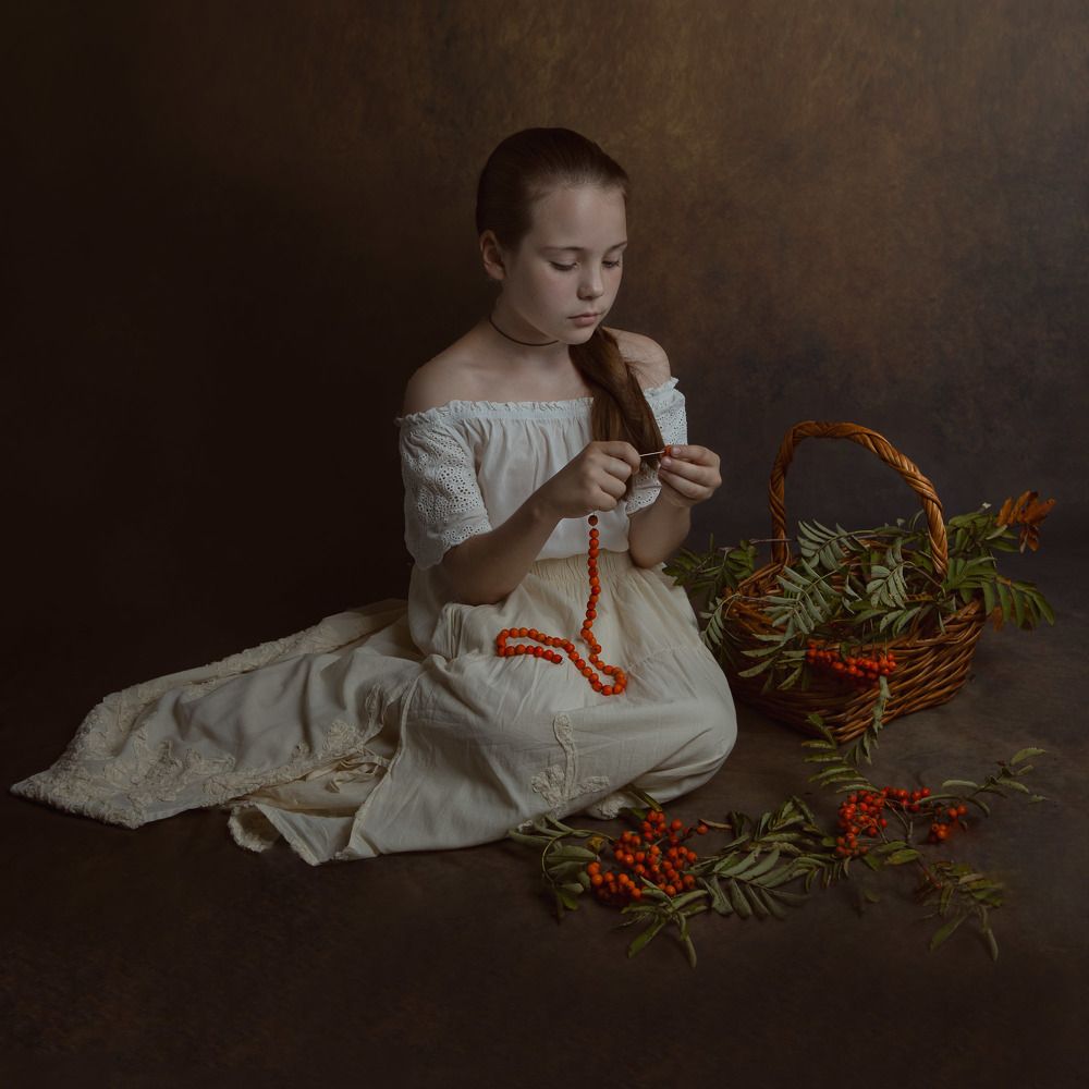 Рябиновые бусы