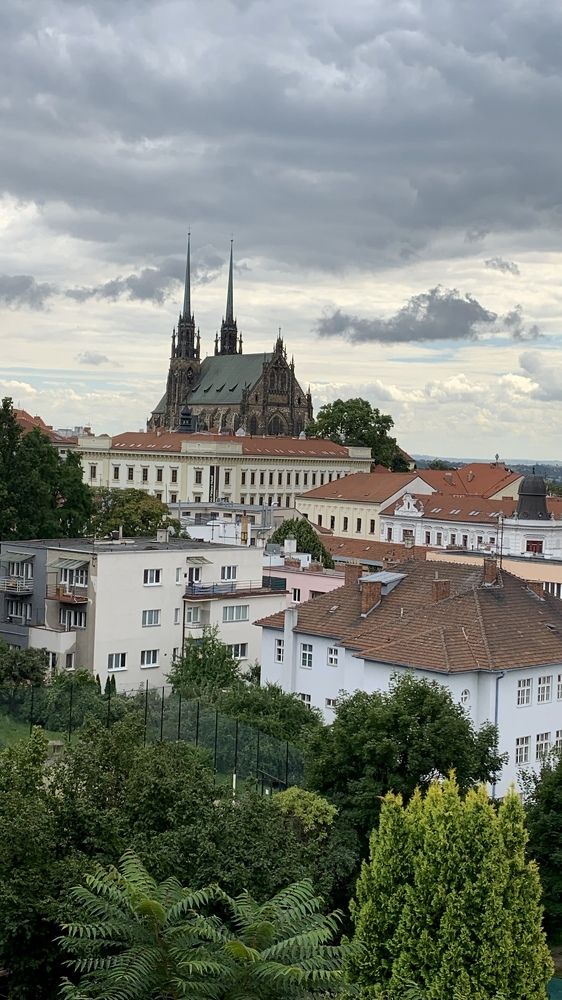 Вид на достопримечательности Брно