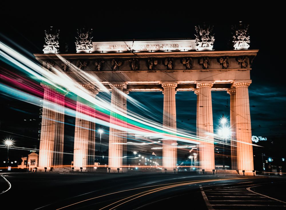 Огни ночного города