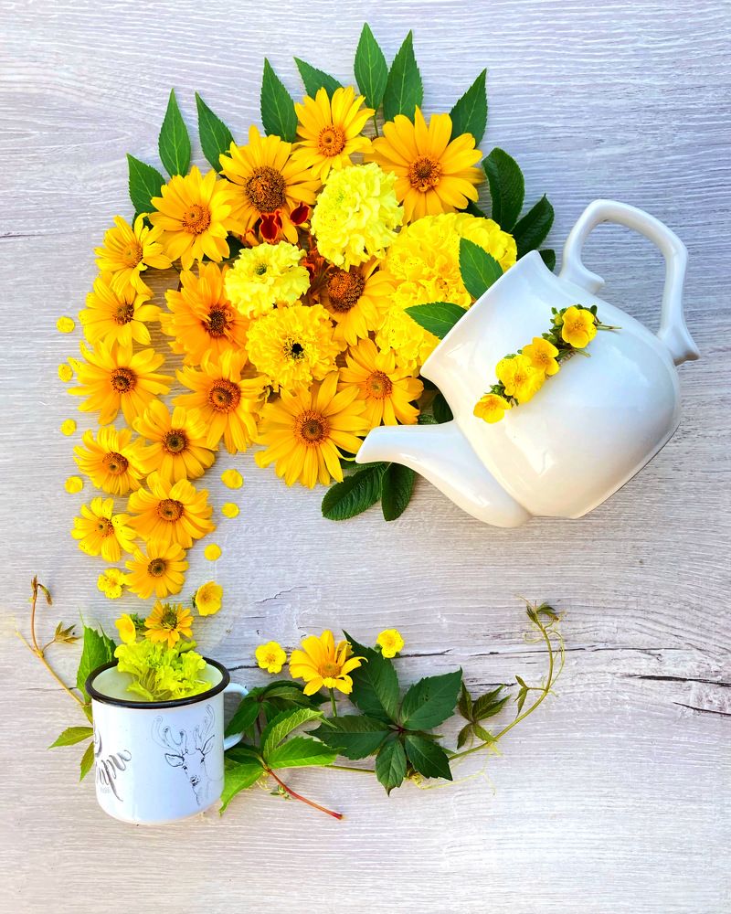 Цветочный чай