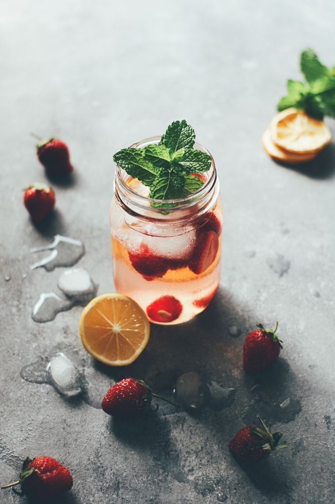 STILL LIFE  WITH BERRIES