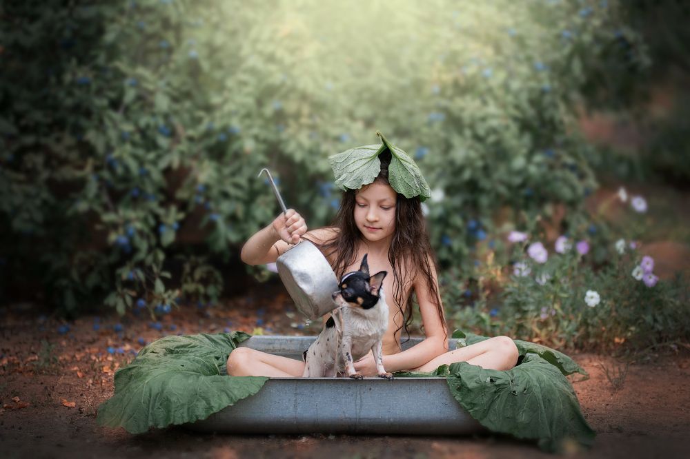 После дождя!