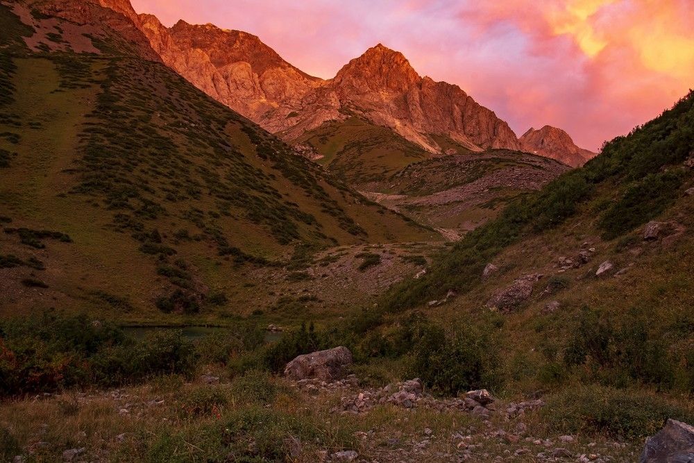 Горное озеро