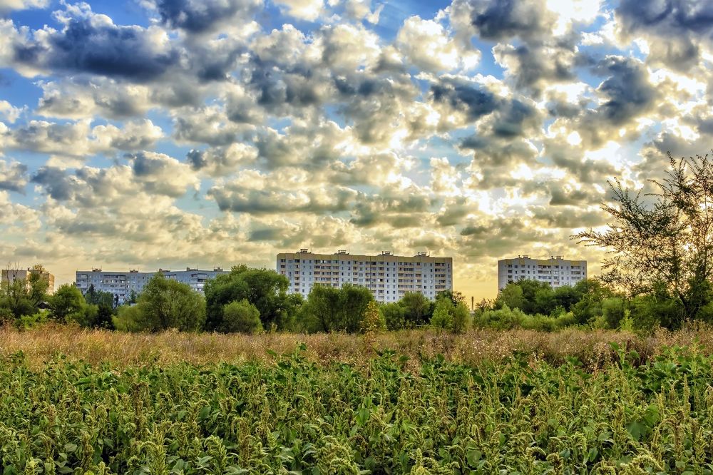 Город после рассвета