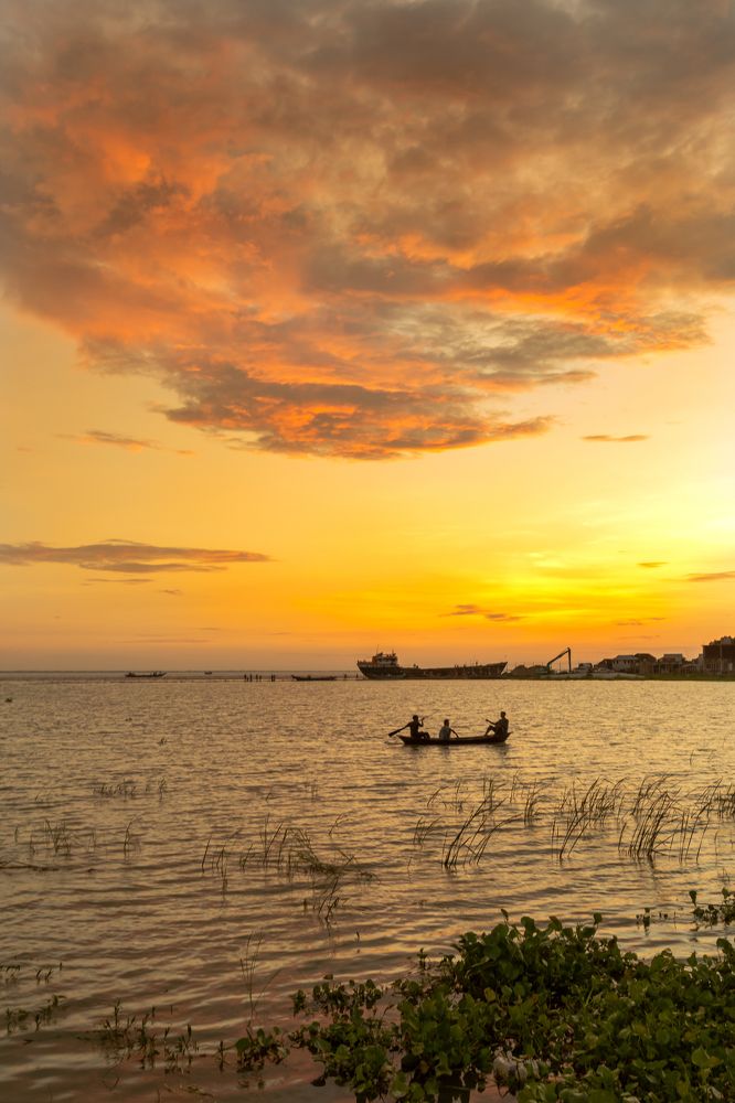 A lovely evening at Mawa Ghat