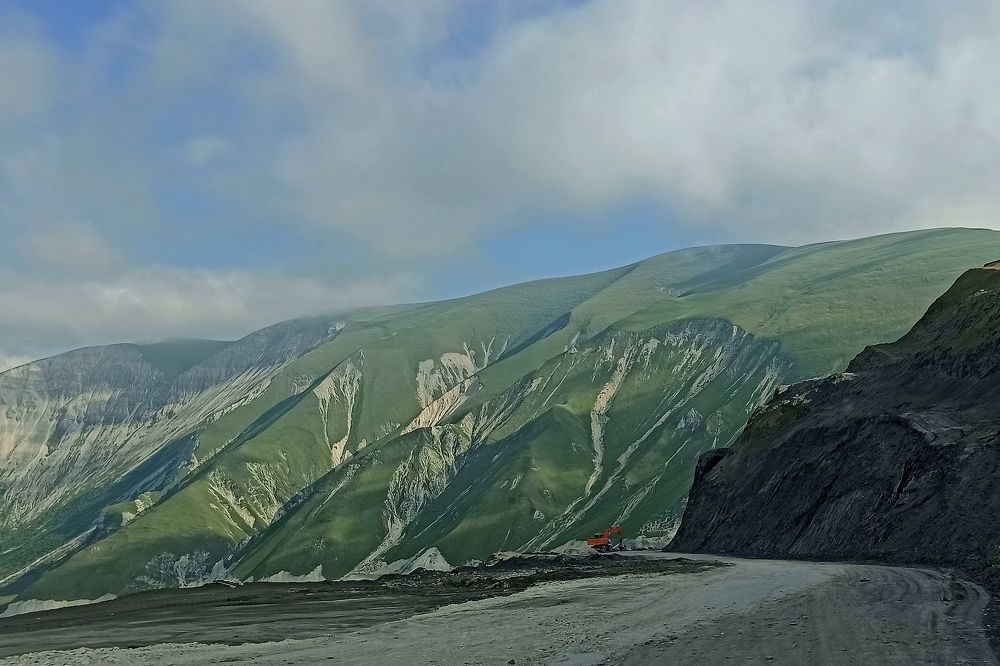 дороги в горах Дагестана