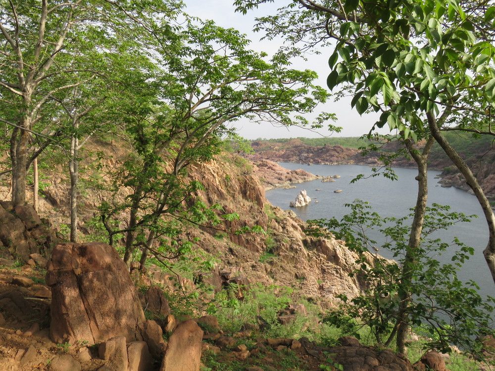 Rocky Terrain near Ken Gharial Sancturay