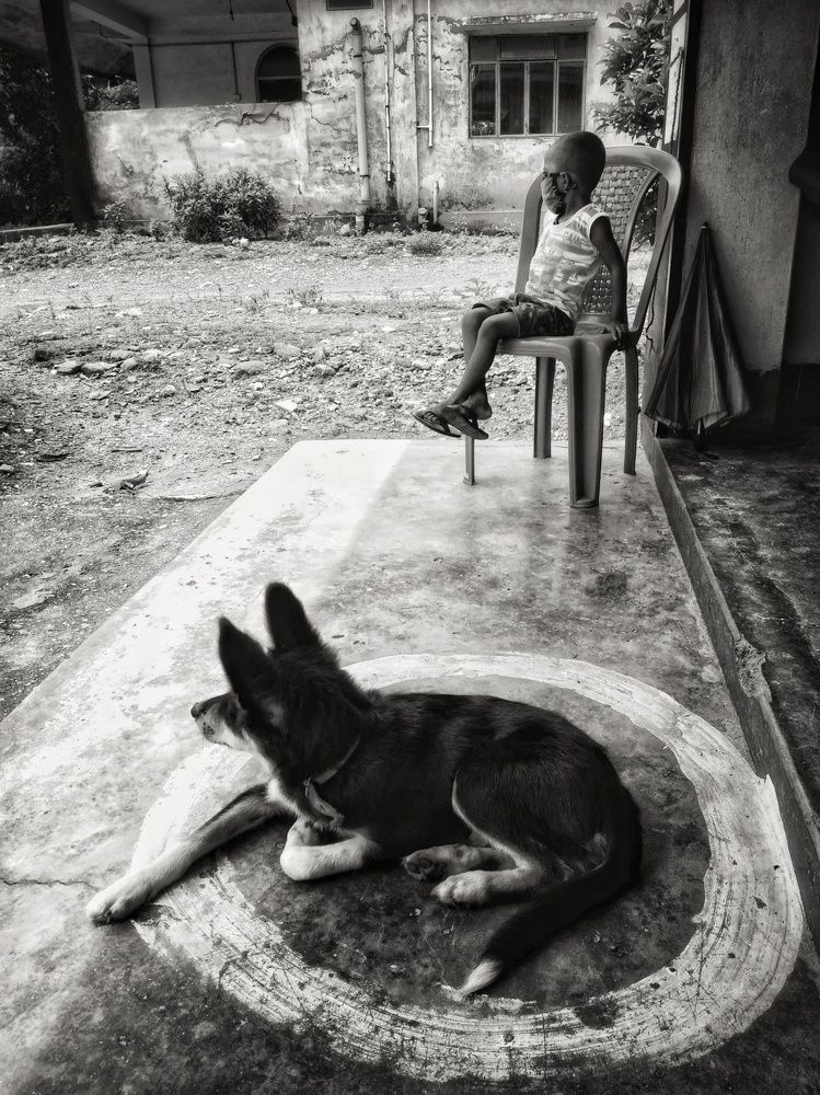 Suddenly I realised, it's not the same world we once lived in.