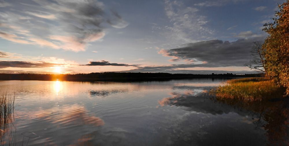 На вечерней зорьке...