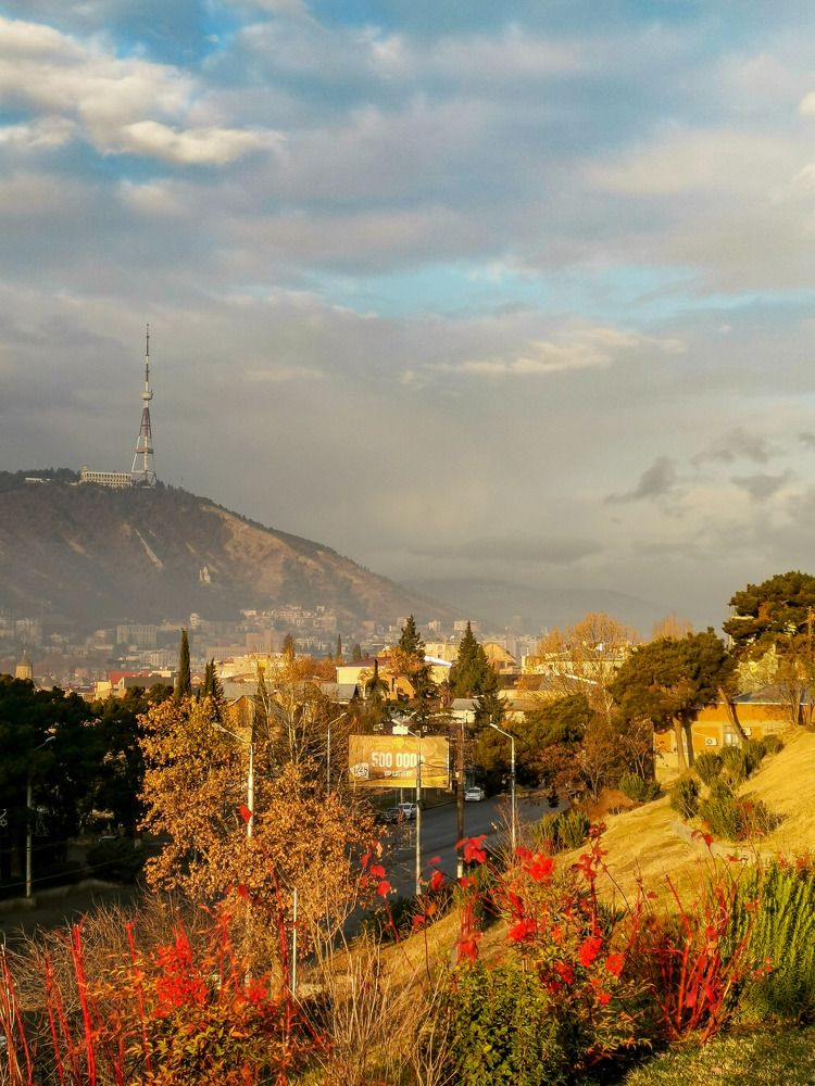 Солнечное утро в Тбилиси