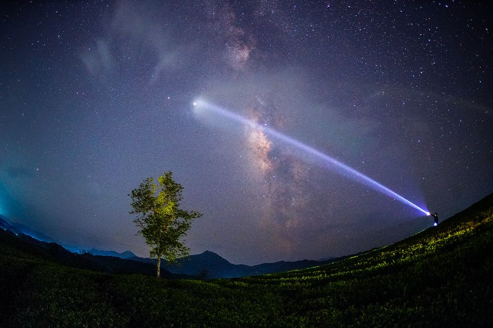 Long Coc tea hill Milky way