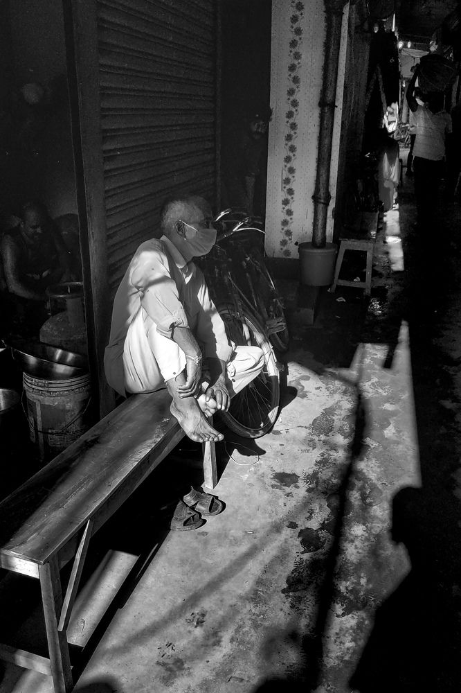 The street old man