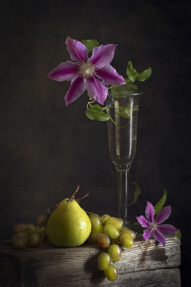 Still life with grapes