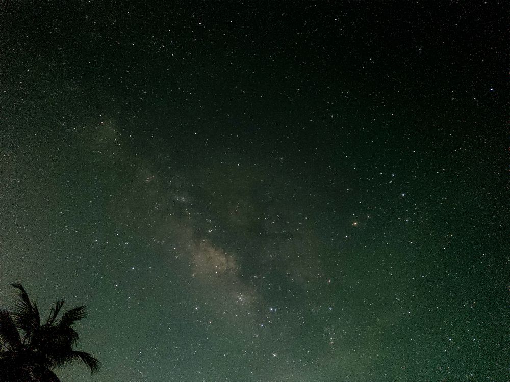 lagoon nebula shot with mobile phone