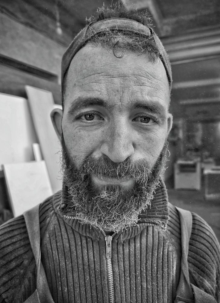Man with beard in Kabylia, Algeria