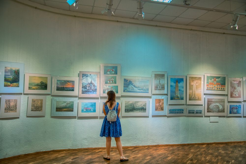 Выставка акварели