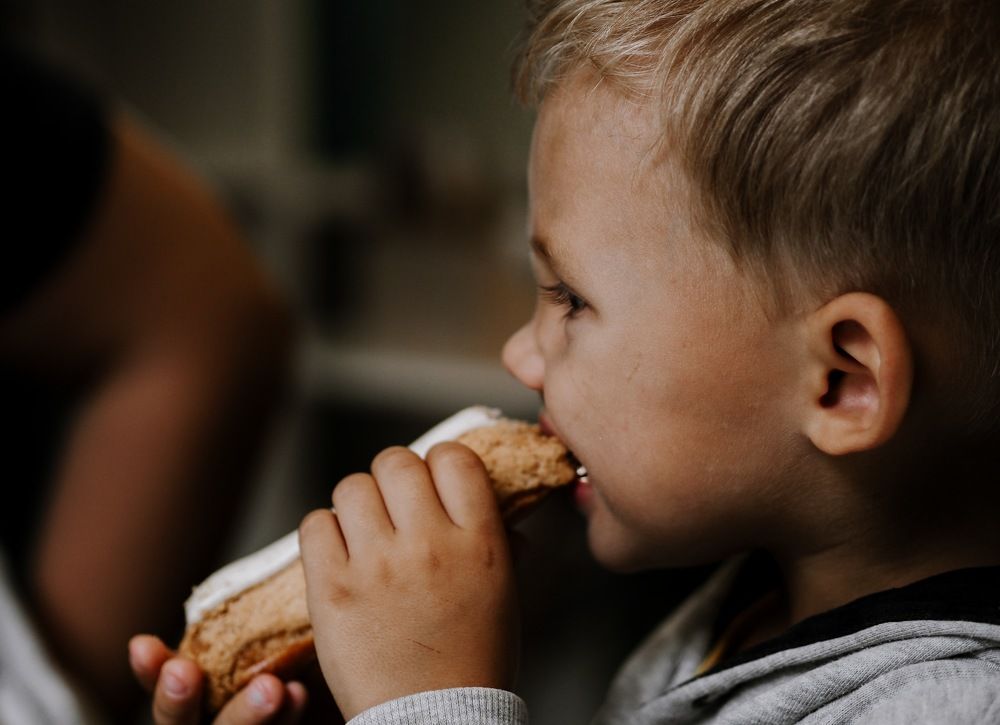 The first eclair. August, 2021