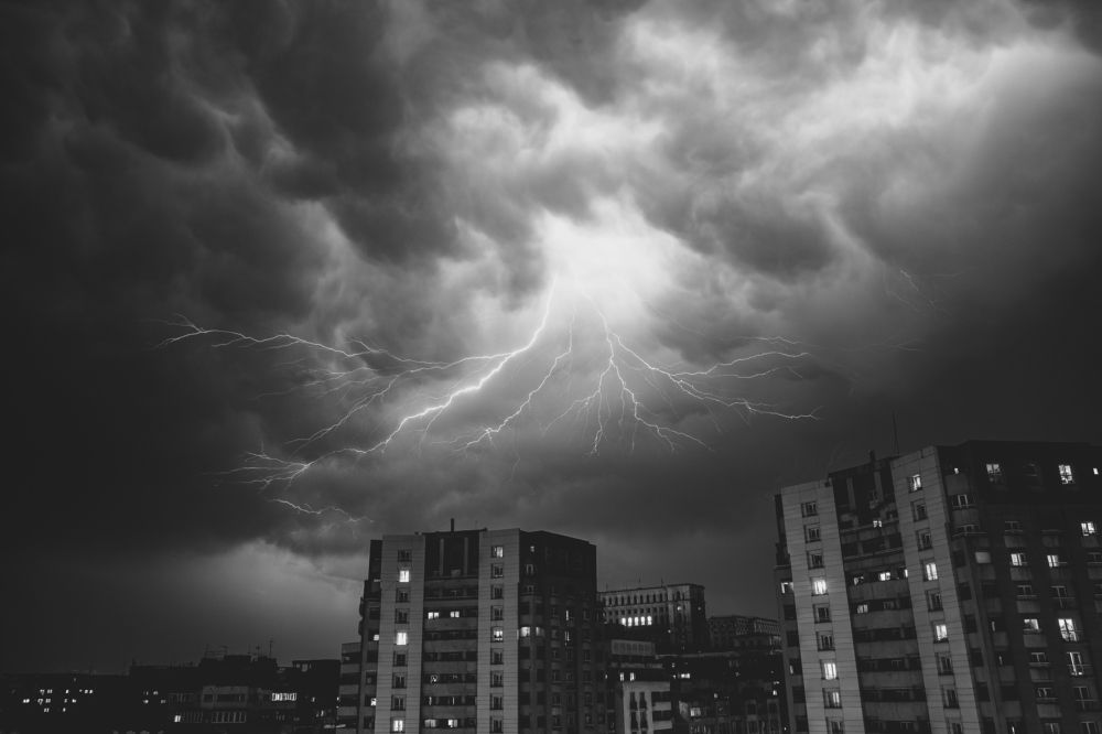 When Thor strikes his anvil