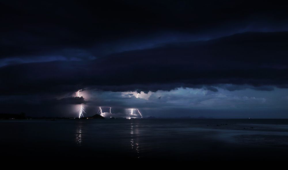Monsoon Storm - The five Islands
