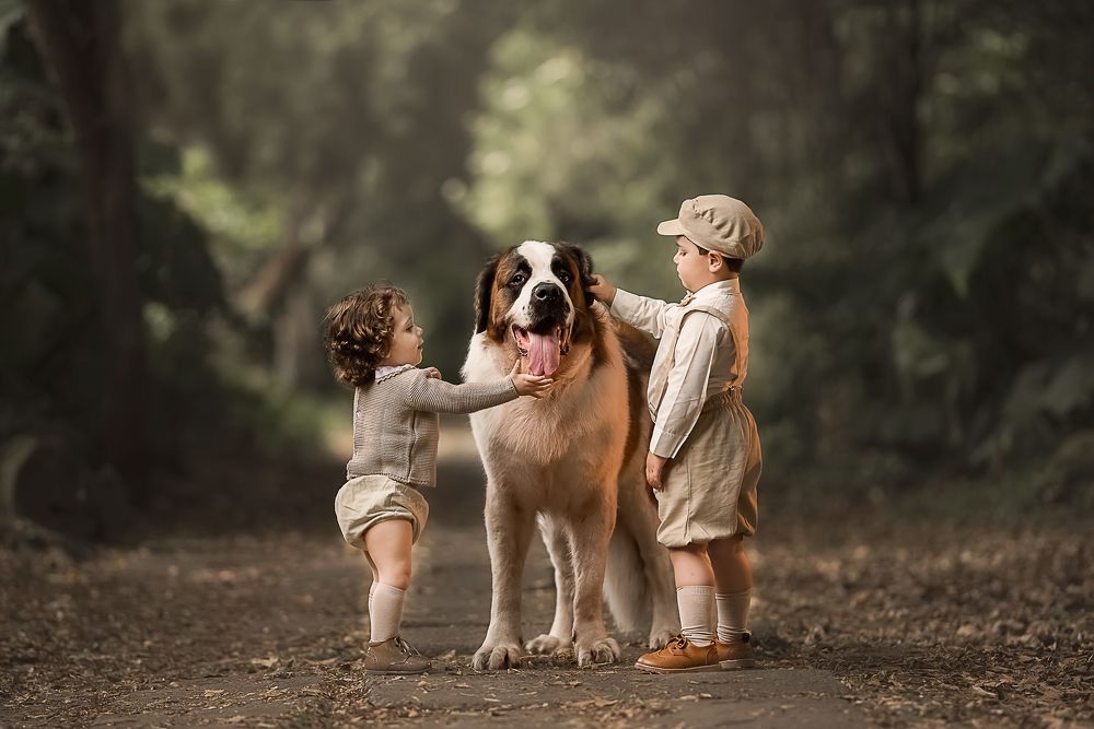 Children and animals