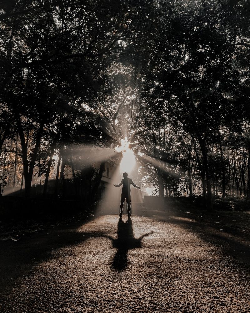 Rays of hope, a morning shot