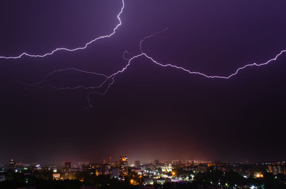 Гроза над городом