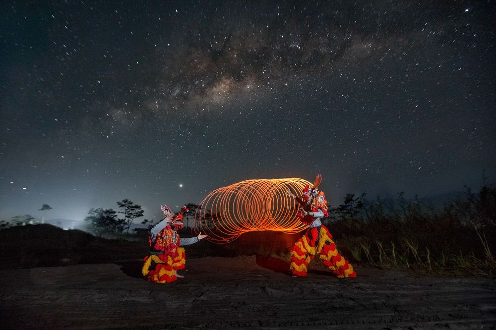 Scramble to get the star