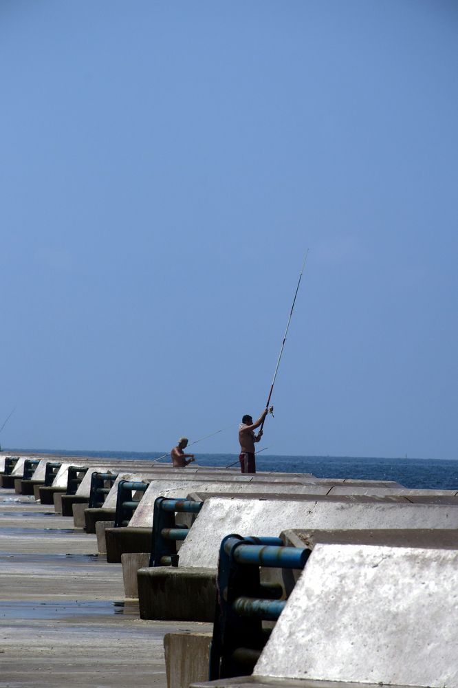 Fishermen at Biel