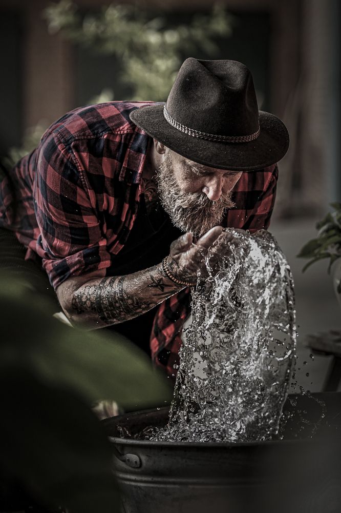 gefrorrenes Wasser...